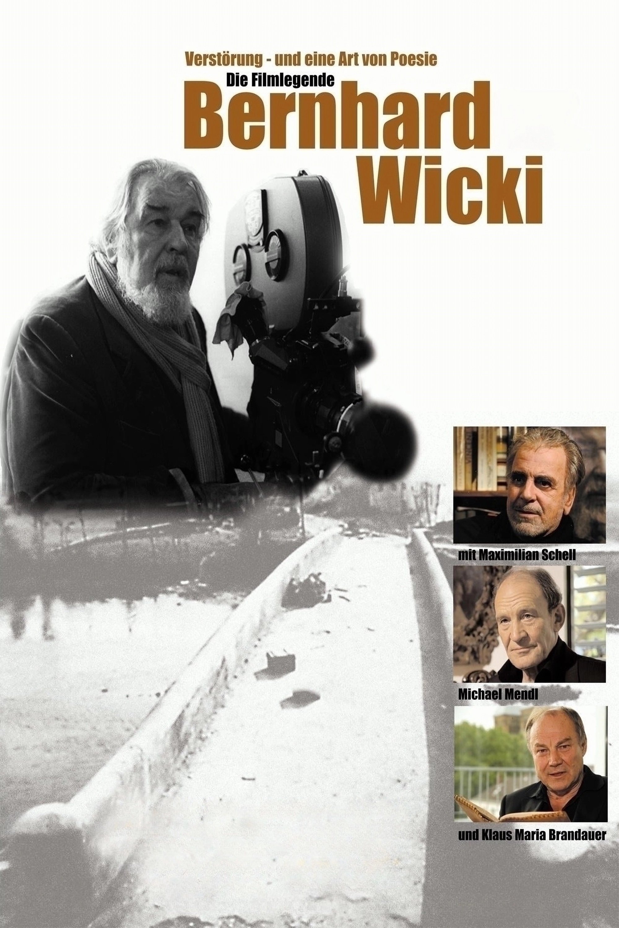 Постер Verstörung - und eine Art von Poesie. Die Filmlegende Bernhard Wicki